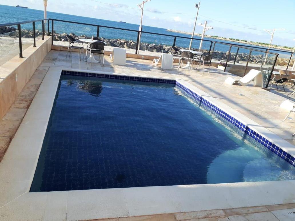 605 Flat Mobiliado Com Vista Lateral Mar Na Praia De Iracema Com Ventilador Fortaleza  Ngoại thất bức ảnh
